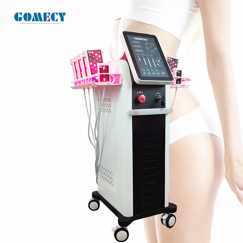 2 in 1 latest 635nm light laser muscle shaping lifting 6d lipo laser slimming machine