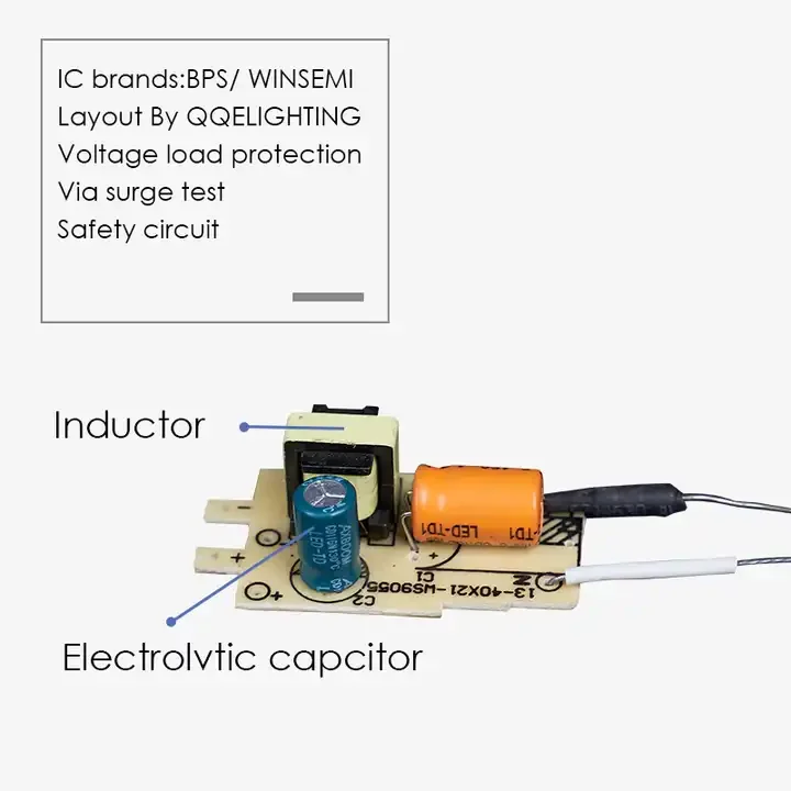 120mA 50/60Hz Output Current AC Power Supply B22 Base 9-18W Bulb LED driver