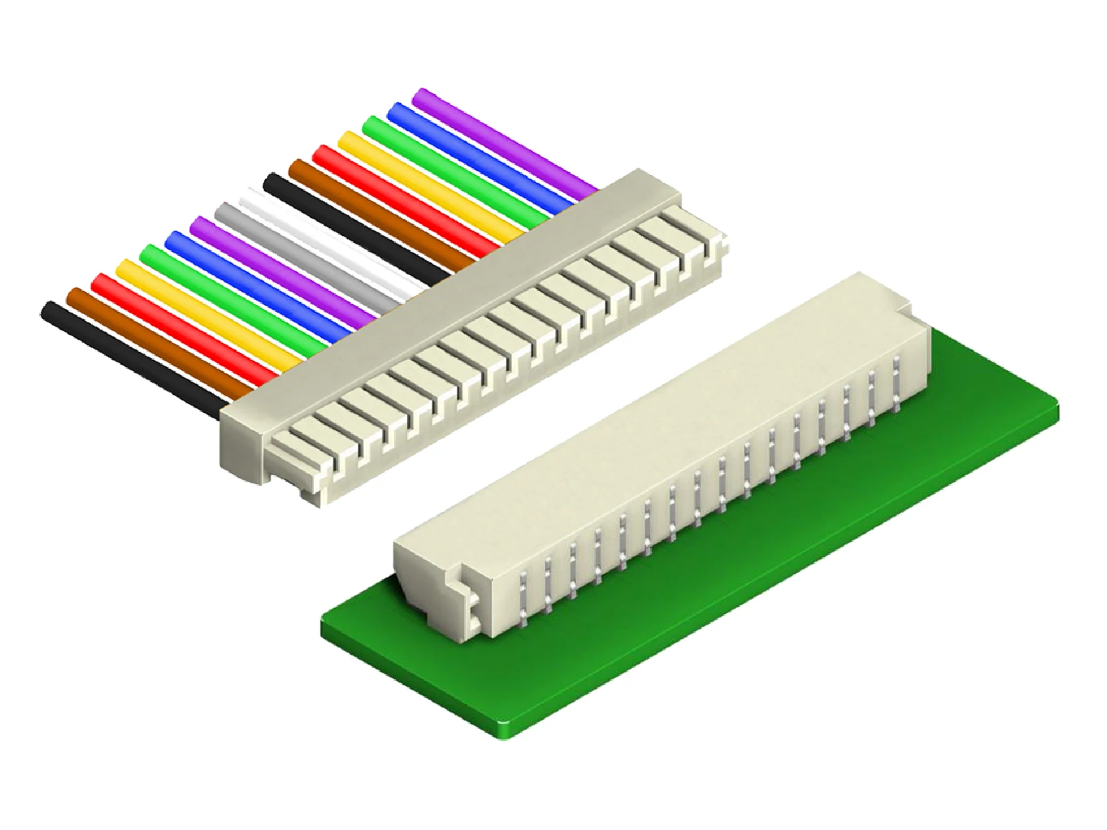 0.8mm connector wire harness cable assembly
