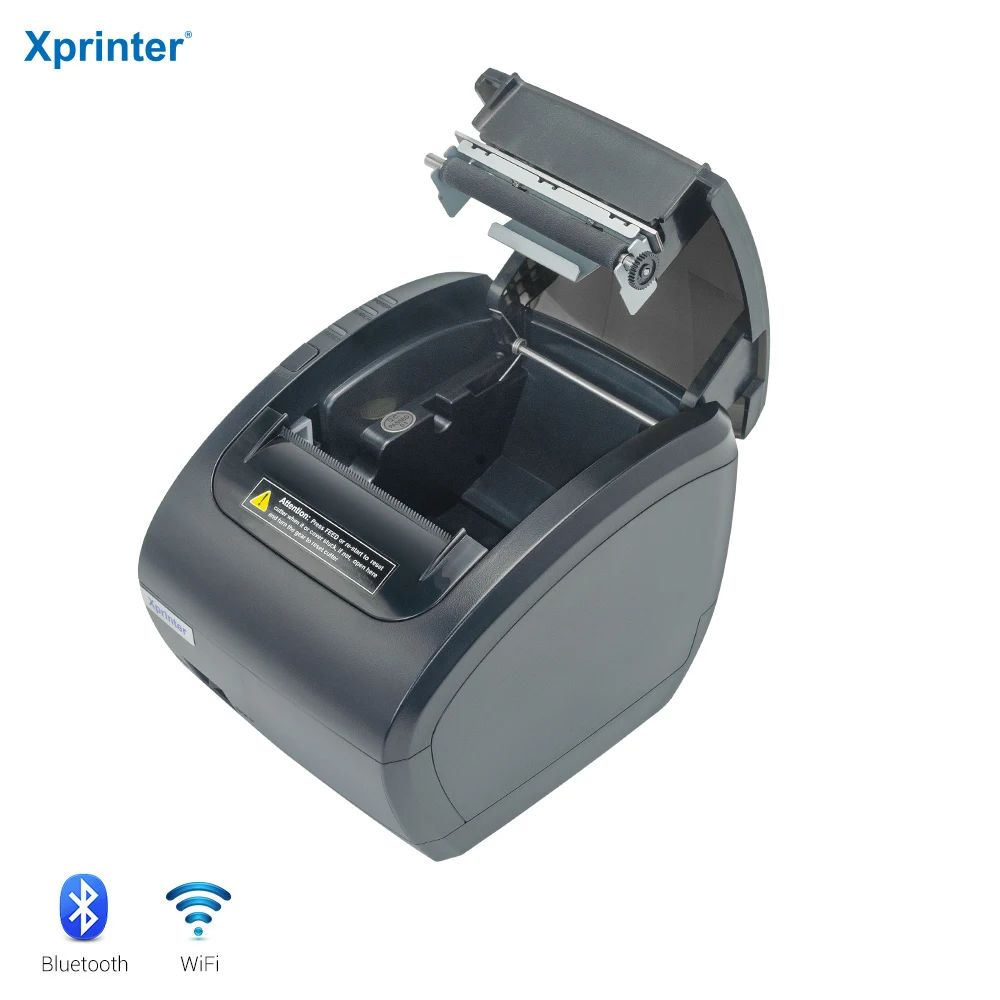 Xprinter XP-Q838L Kitchen Receipt Printer Auto Cutter Blue Tooth Usb Ports Imprimante Thermique 80mm Pos Thermal Printer
