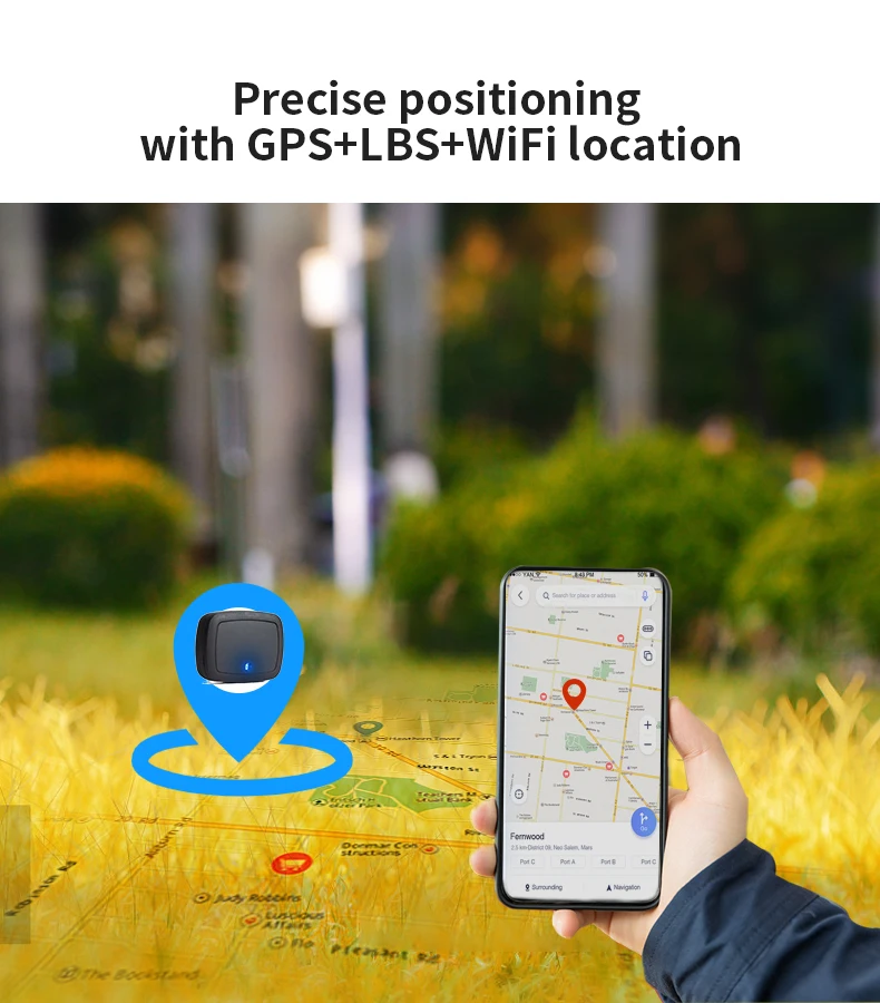 Accurate Gps Tracking waterproof ip67 dog tracking device small gps pet tracker
