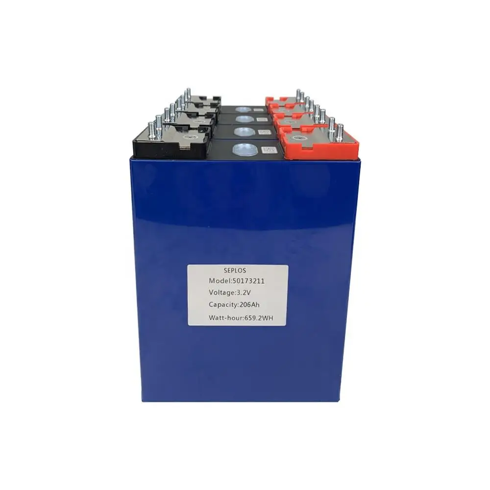 Seplos Solar Chargeable Prismatic Lifepo4 Battery Lithium Cell 3.2v 206Ah Batteries Lifepo4 Battery