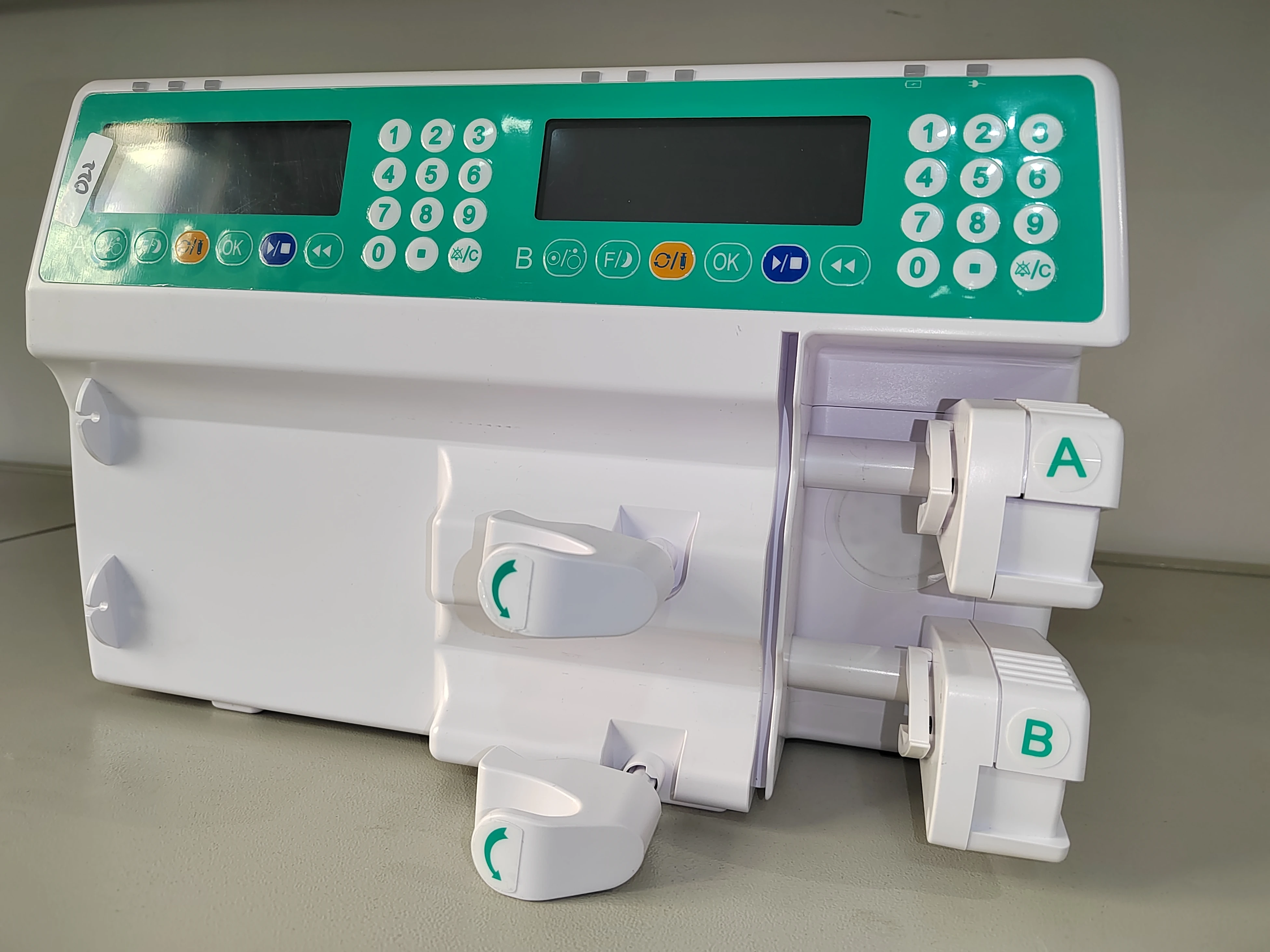 LTSI27 Wholesale High Pressure Use Vacuum medical  Clinical use Syringe Pump Double Channel  Syringe Pump