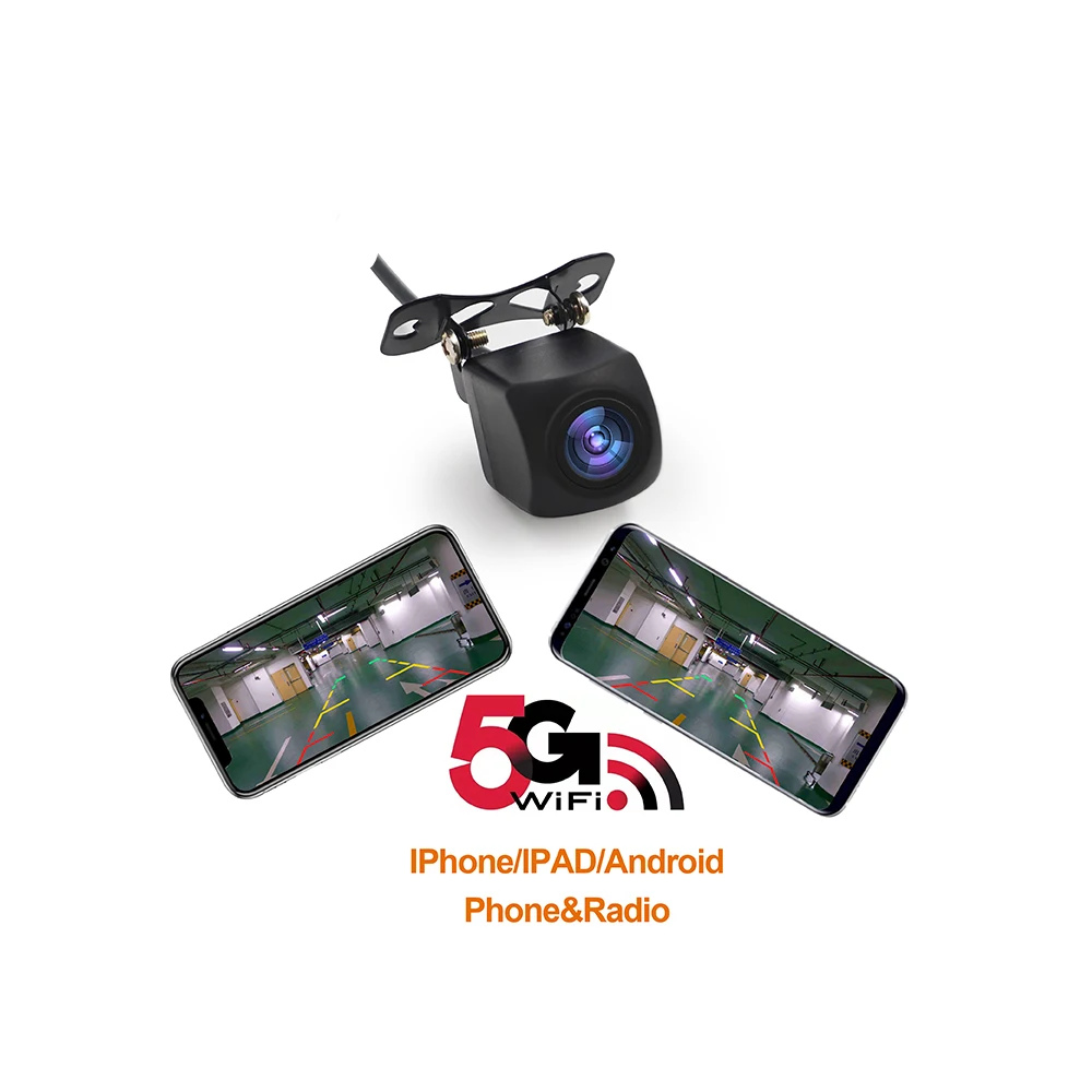 Беспроводная Автомобильная Камера 5G wifi Поддержка экрана android
