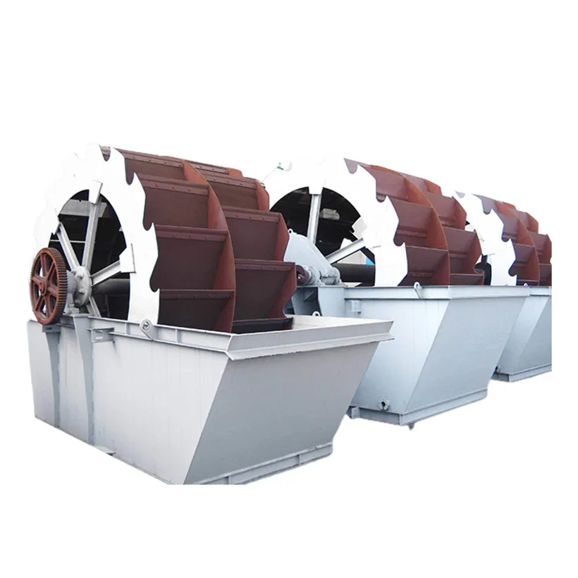 Simple Operation Wheel Washer Equipment Sand Washing Sand Making Project Sand Wheel Washer Price crushed stone production line