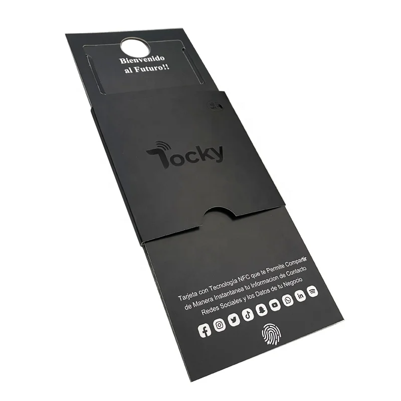 creative gift packaging business cards box membership card packaging