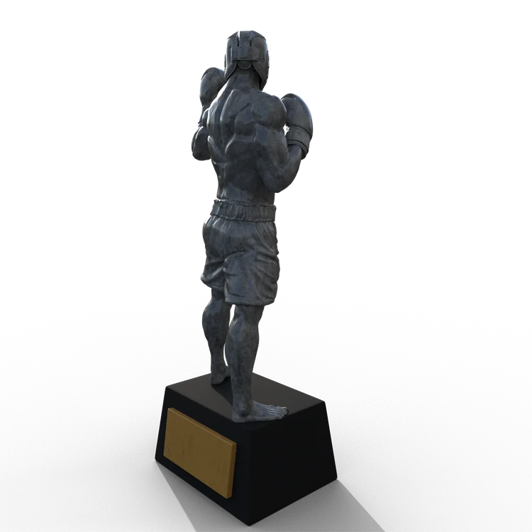 Новые взрывные товары сувенирные украшения трофеи чемпионата по боксу 3D-дизайн полимерный боксерский трофей