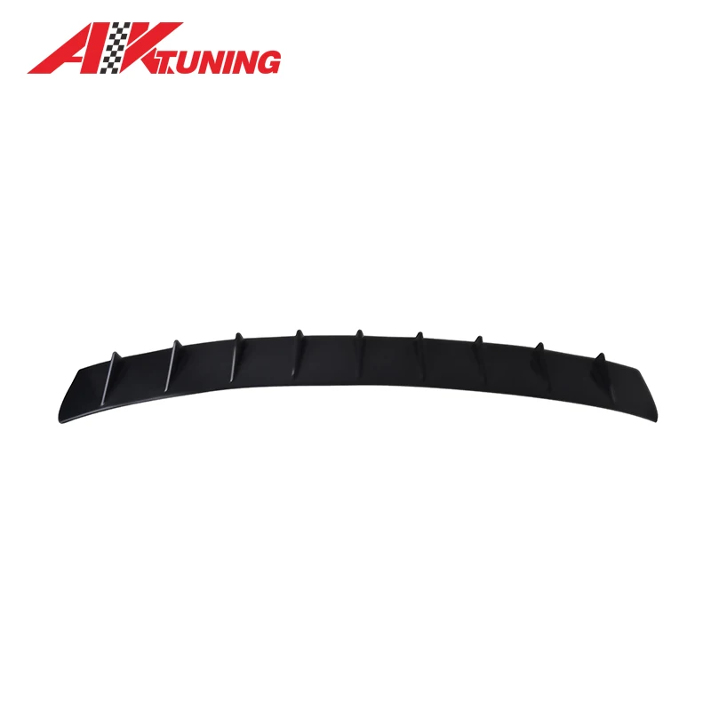 for 2016 2017 2018 2019 honda civic 10th gen ABS carbon fiber accessories parts mugen body kit rear window roof spoiler lip wing