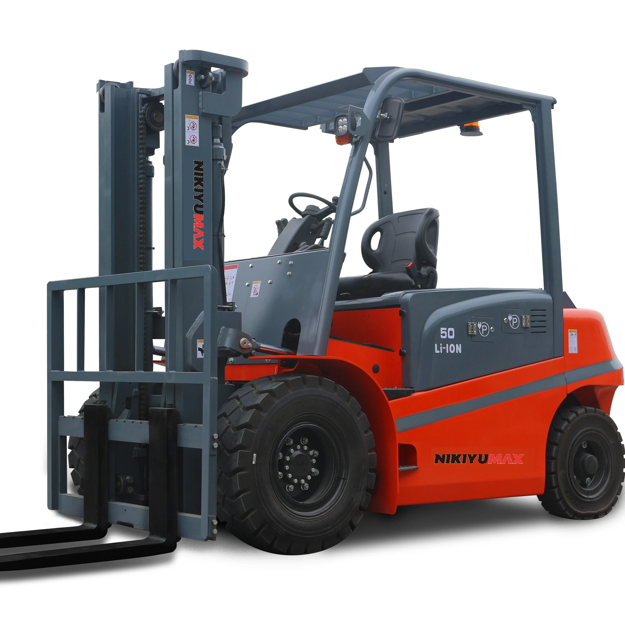 5T Electric Forklift 1.5 ton 2ton with lithium-ion battery forklift powerful Electric Lithium Forklift
