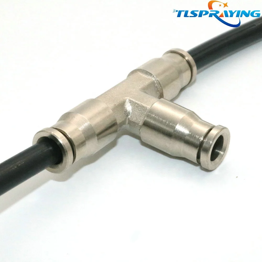 High Pressure 1/4'  Irrigation Watering System Pneumatic Fittings Pipe Check Pipe Connector