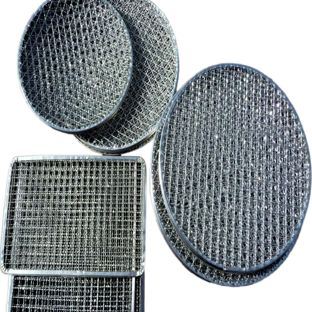 Factory Direct Sale Stainless Steel Barbecue Net With Outdoor