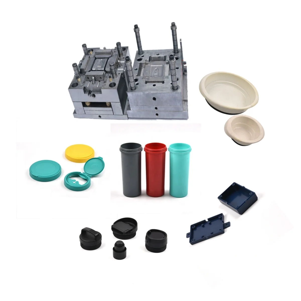 Custom oem high-gloss electronic Injection Molding Companies LDPE PLA Plastic mould Part maker Manufacturing assembly service