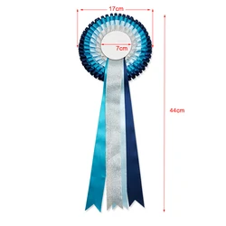 Customized Logo Award Ribbon Horse Rosettes