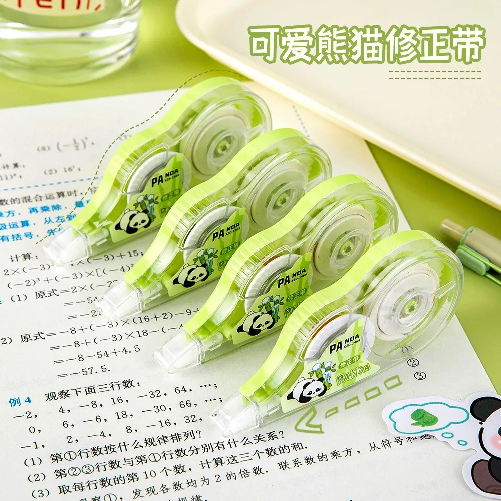Cartoon Panda Correction Tape Kawaii 5m Correction Tape Large Capacity Creative learning stationery Correction Tape  1126