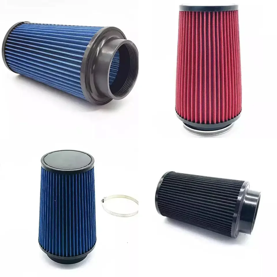 3inch air filter 76mm car modified intake universal mushroom head high flow manufacturer direct sales