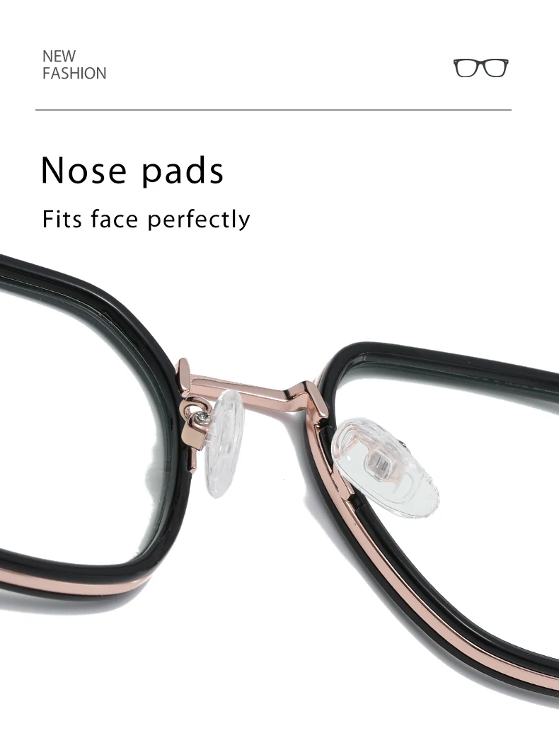 Men optical frame new model glasses eyewear gray anti-blue light radiation glasses female korean eyeglass gradient frame