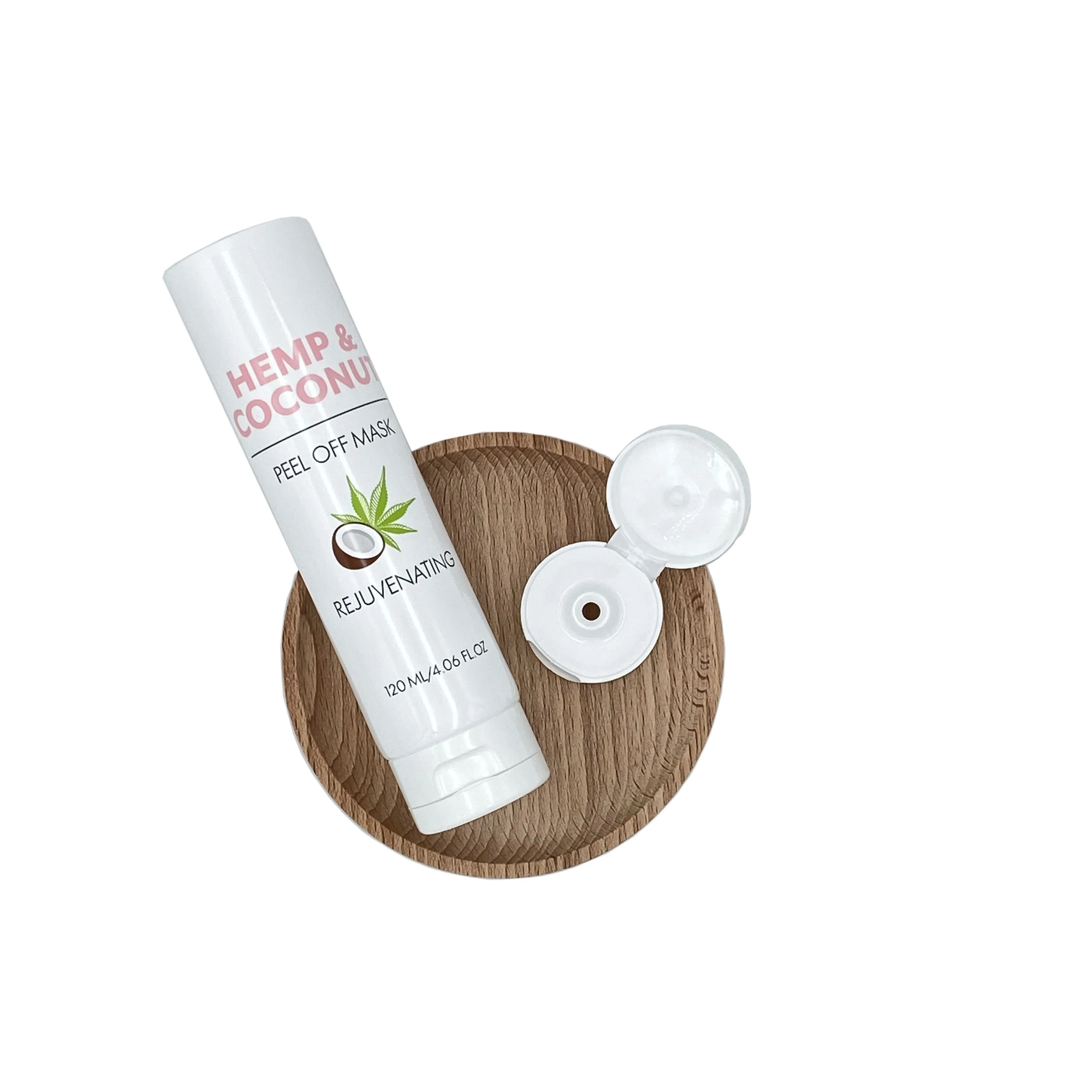 Factory direct supply hot sale 120ML empty plastic tube for cosmetic peel off tube packaging