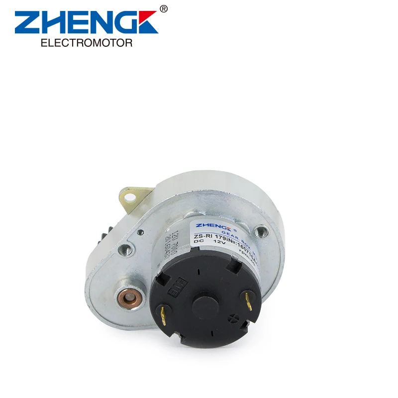 12v dc gear motor ZS-RI  30 rpm, 7.5 KG torque for robot