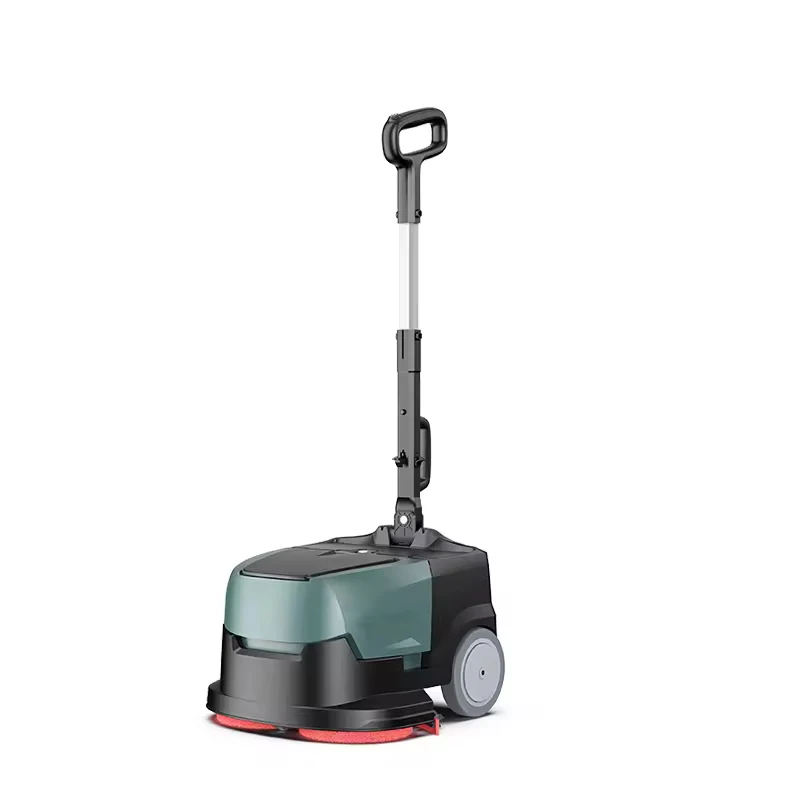 M430B Popular Folding Floor Cleaning Machine Domestic Floor Scrubber Small Hand Push Floor Scrubber