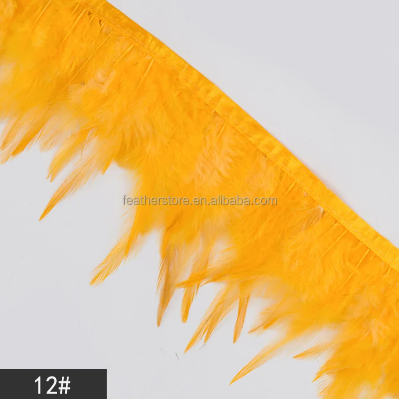 Готовый к отправке белый петух седло перо отделка бахрома для карнавальных костюмов кружевная ткань