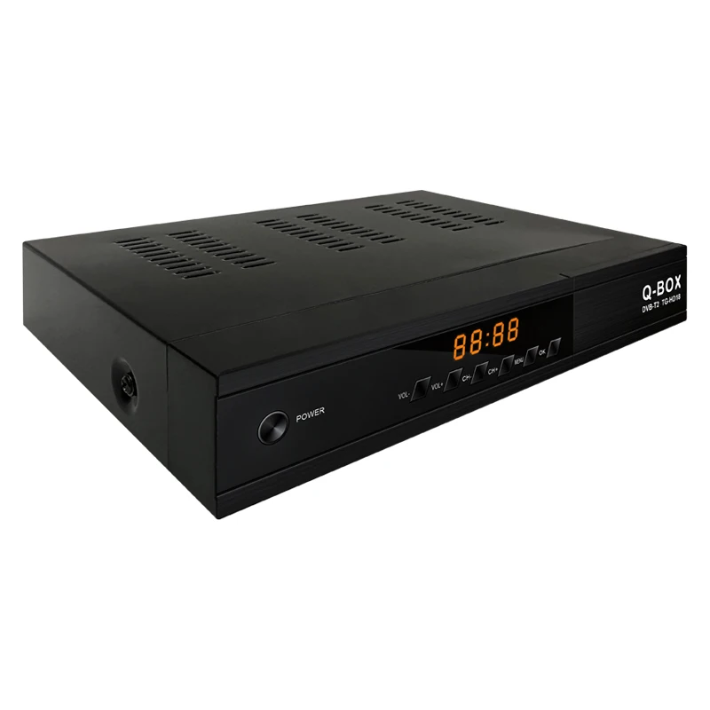 Q-BOX TG-HD18 готов Мини DVB T2 Декодер каналов кабельного телевидения в наличии для