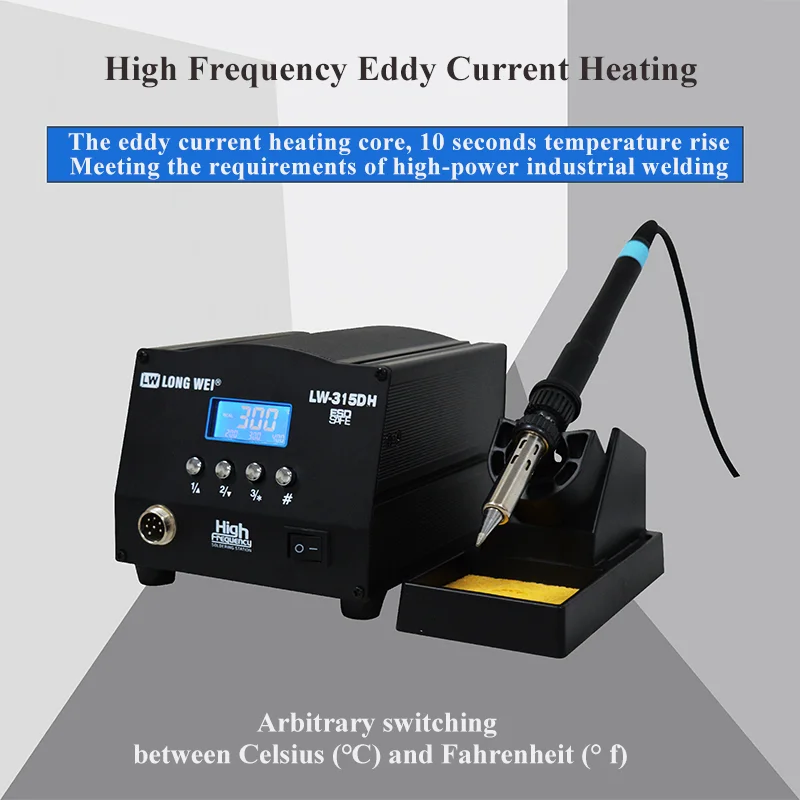 Longwei LW-315DH High Power Welding Table 150W Anti-static Soldering Station Thermostatical Intelligent Electric Soldering Iron
