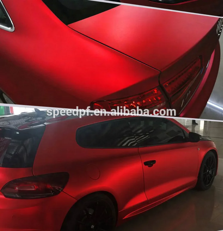 Hot sell Chrome Matte Metallic  Self-adhesive  Film Auto Sticker Ice metal wraps