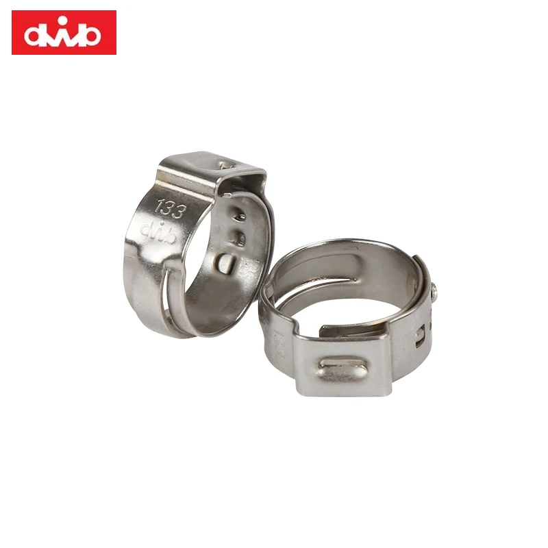 Hot Sale Used for Beer Machine Stainless Steel Single Ear Hose Clamps