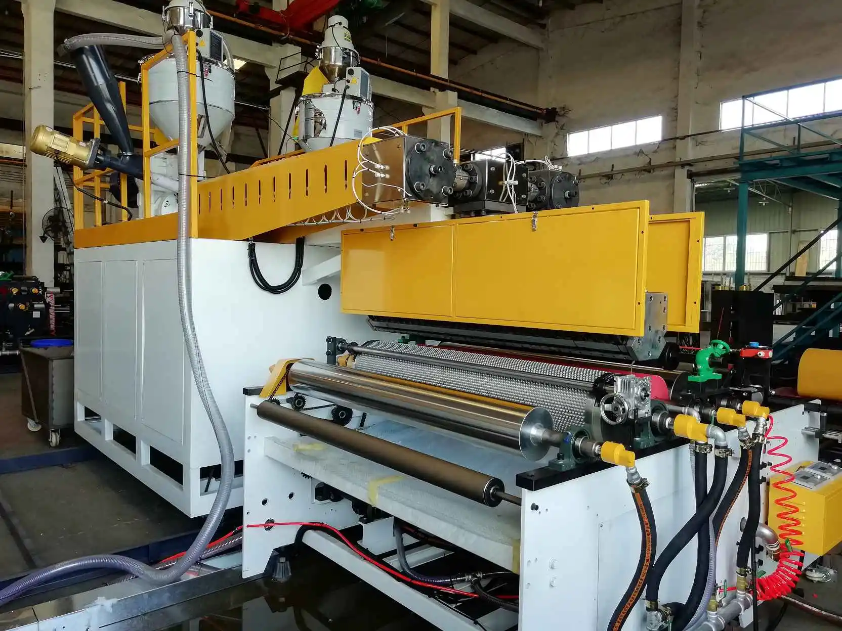 Высокоскоростная машина для производства пленки с воздушными пузырьками на заказ 2 3 4 5 7 слоев