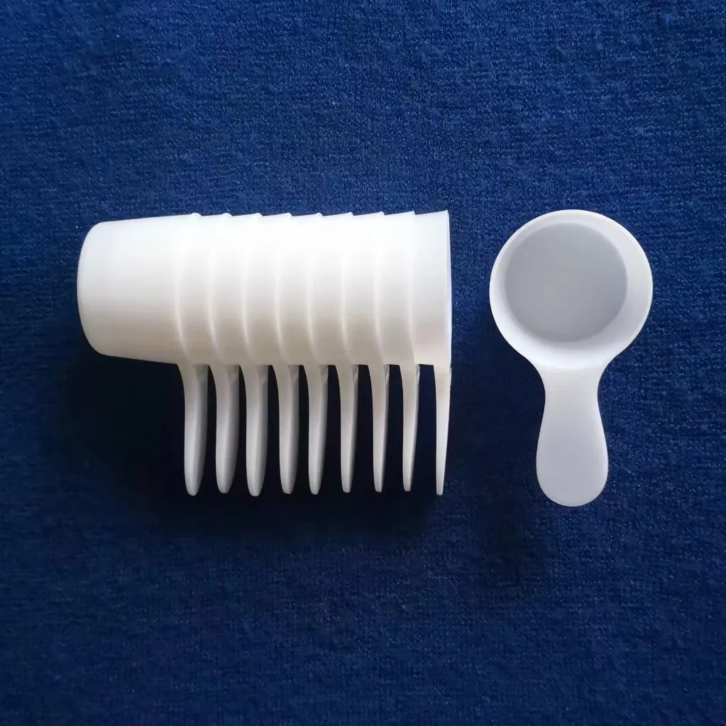 Plastic Coffee Scoop Spoon 50ml White Color