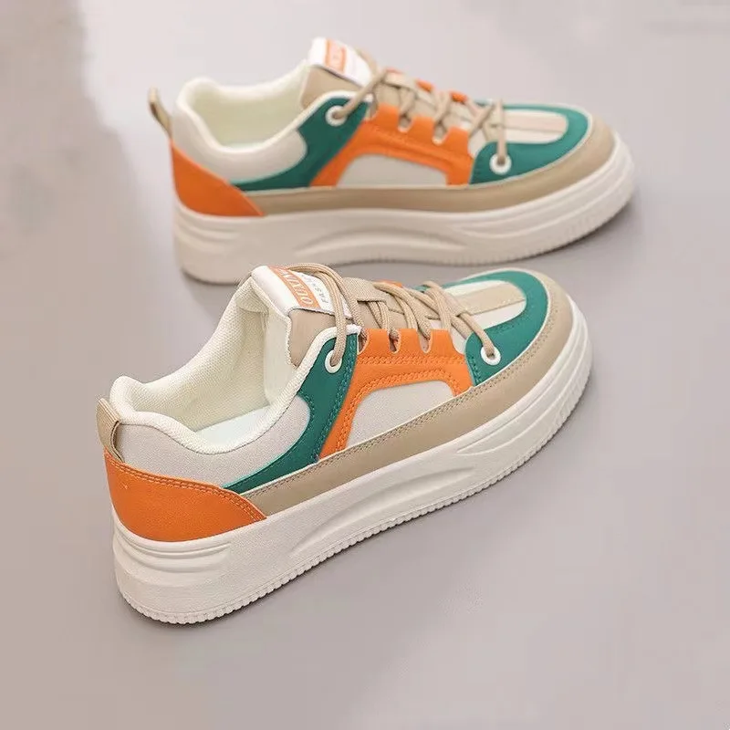 High quality Fashion women casual  platform walking style canvas comfortable and softy ladies daily leisure shoes