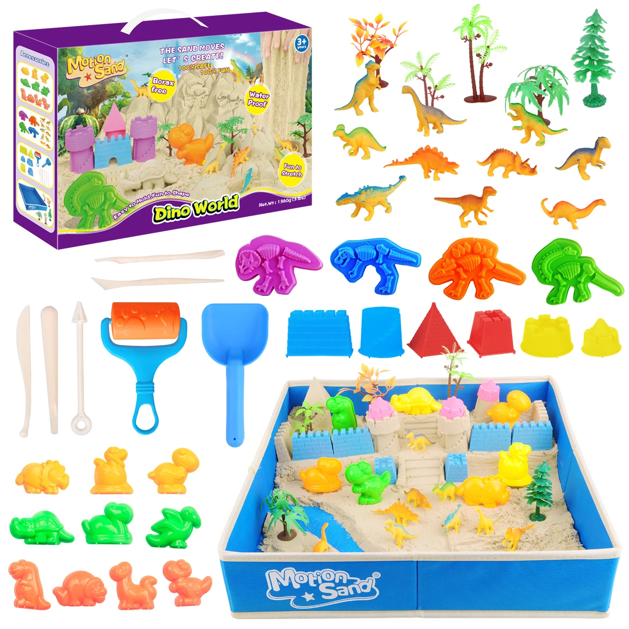 
Magic Smart Motion Sand Toy - Dino World 
