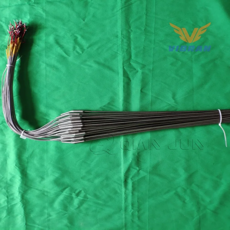 High quality Armored Temperature Measurement Pin fork type for northglass mountain land glass tempering furnace machinery