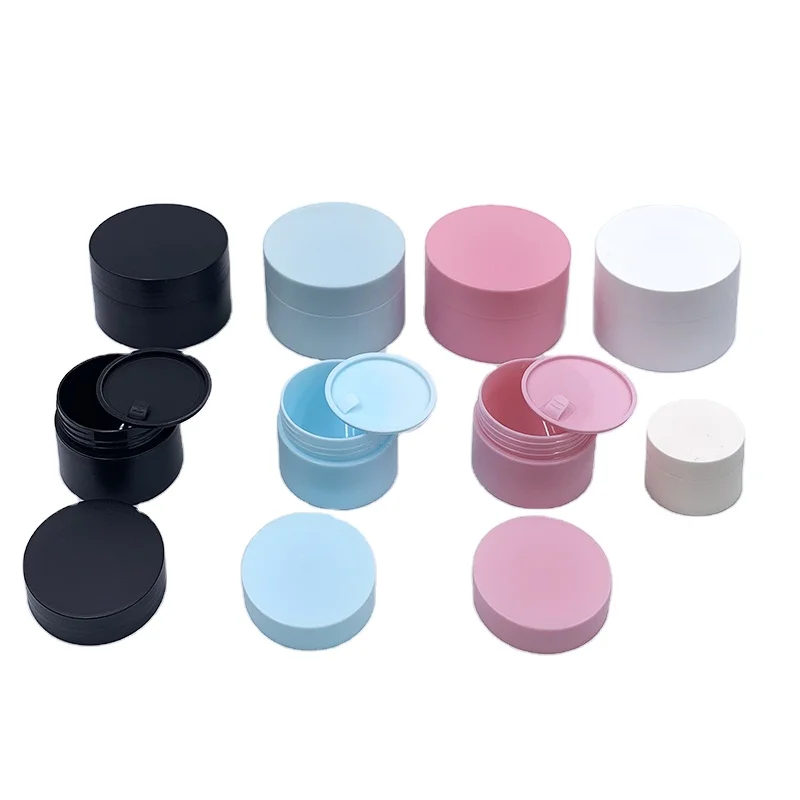 5g 10g 15g 20g 30g 50g Custom Luxury Cosmetic Packaging Jar Cream Plastic Jars with Lids
