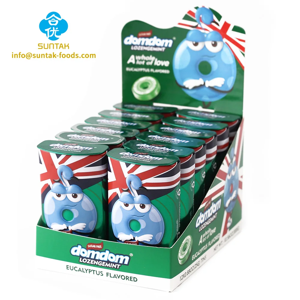 Factory Directly Confectionery Supplier Halal Tablet Cardamom Candies Sugar Free Mints Hard Custom Candy