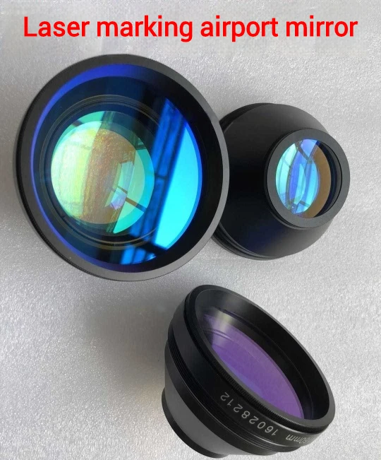 Fiber Laser Marking Field Lens Accessories Metal Cutting Plotter Lens Focusing Mirror