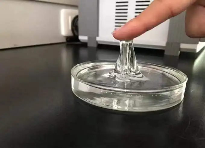 low viscosity twin pack clear electronic silicone transparent potting material