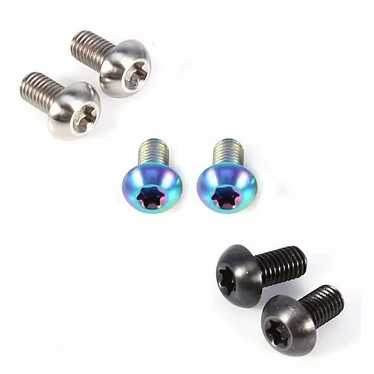 
Ti Bolts Allen Socket Button Head Titanium Screw Bolt for Bicycle 