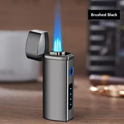 2023 Smoking Lighter Design Lighter Butane Refillable Jet Flame Custom Design Other Torch Cigarette Lighter