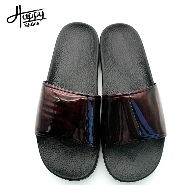 
Womens Black Slides Shoe Women Slide Eva Rubber Sole For Slippers Beach Flat Sandals For Woman 2021 Platforms Sandals 
