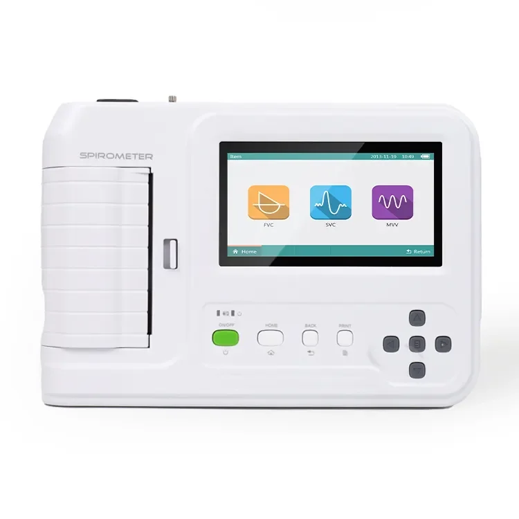 Hospital Digital Spirometer Lung Function Test Device SP100 digital spirometer spirometry