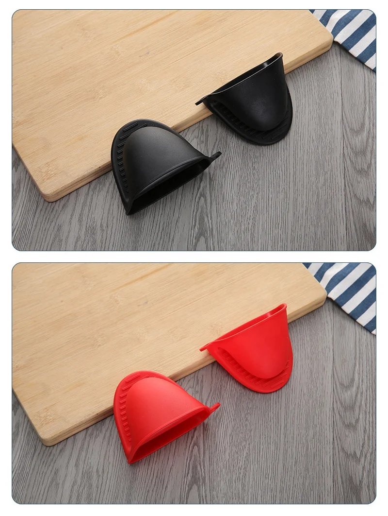 Premium Oven Mitts Silicone Heat Insulation Silicone Oven Gloves Cooking Mitts Pinch Grips
