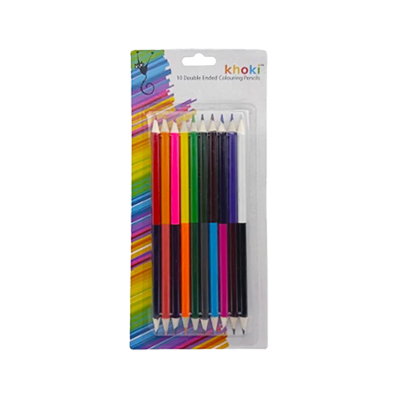 Stock Available Vibrant Colors 7 Inch Retains Vibrancy Playful Drawing Round Colour Pencils