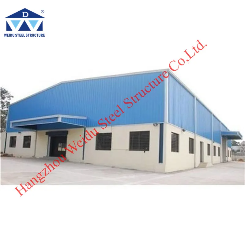 
Prefabricated Steel Structure Workshop renderings/Design Building 