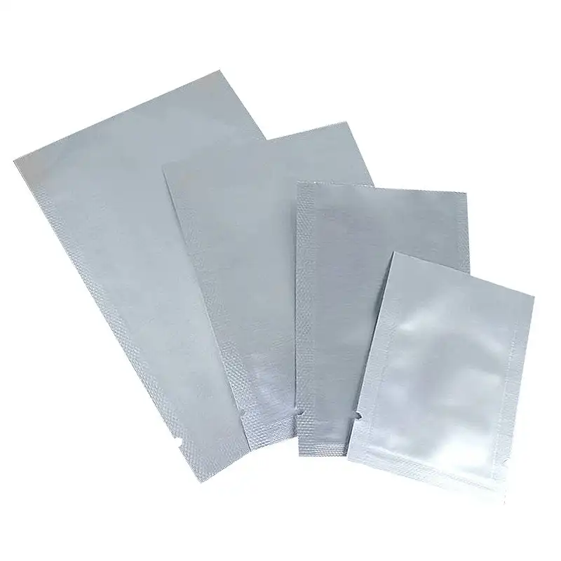 Heat Sealing Mylar Aluminum Foil Bags Reusable Mylar Storage Bags With Sheets Self-Adhesive Label Stickers Mylar Bag For Food