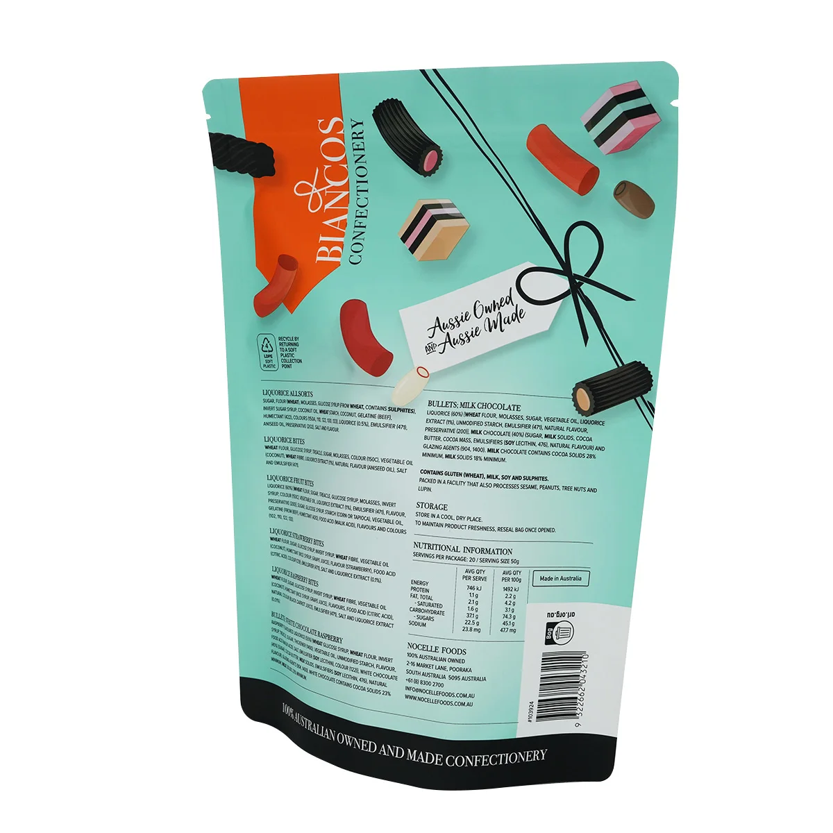 High quality personalized sealed deodorant oatmeal cashew nut snack food packaging zipper plastic bag