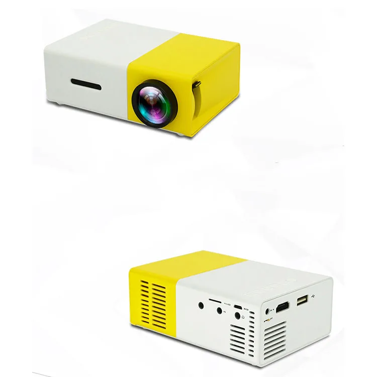 Mini  Portable Projector for Cartoon Kids Gift Outdoor LED Video Movie Projector for Home Theater