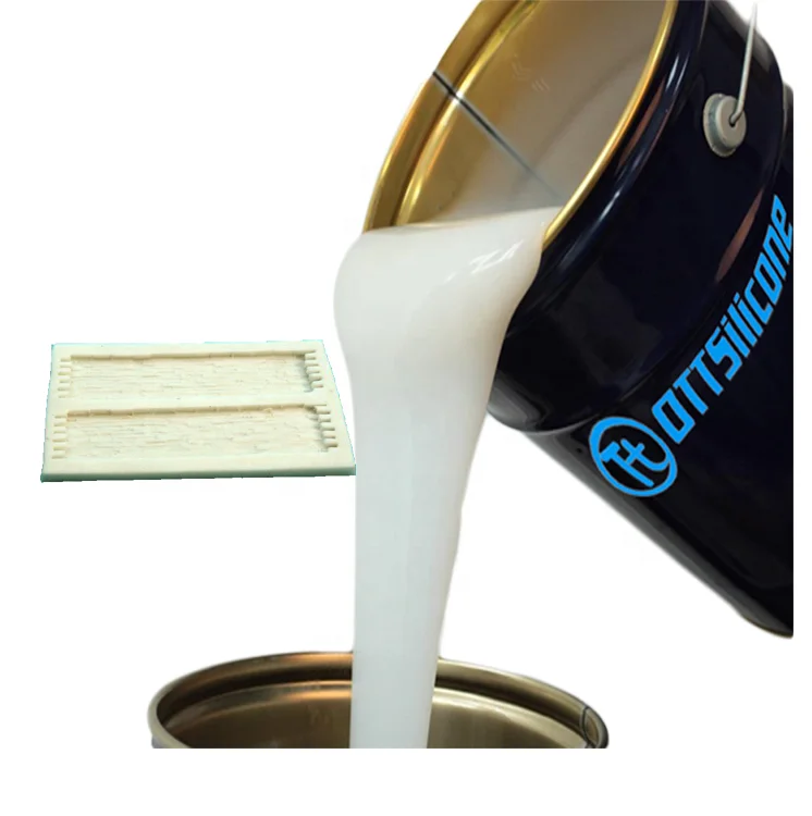 Silicone RTV/ RTV-2 Molding Silicone Rubber for Artificial Stone Rock Molds Making