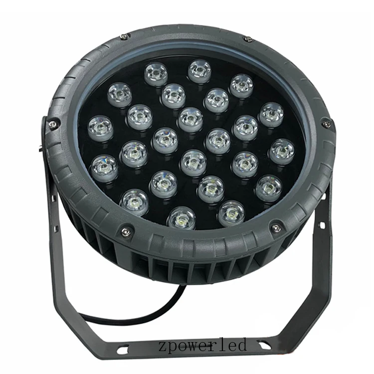 Outdoor IP65 waterproof 220 volt round design led landscape flood light
