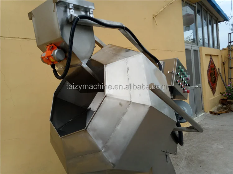 Automatic Mixer Snack Food Chips Drum Seasoning Flavoring Machine Price